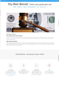 Ely Bail bonds website testimonial