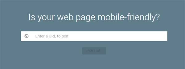 mobile responsive website design test